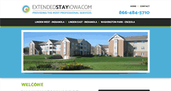Desktop Screenshot of extendedstayiowa.com